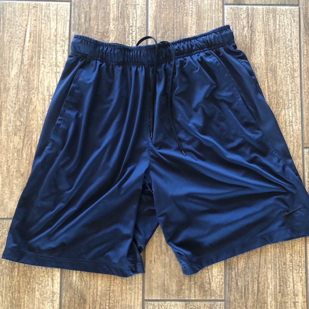 Nike Dri-Fir Navy Blue Gym Shorts